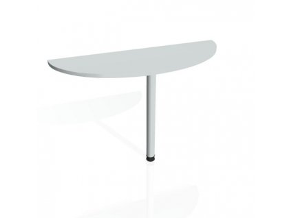 Doplnkový stôl Gate, 120x75,5x40 cm, sivá/kov