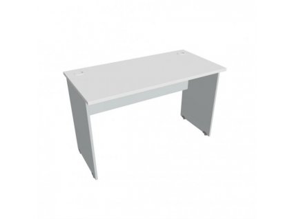 Pracovný stôl Gate, 120x75,5x60 cm, biely/sivý