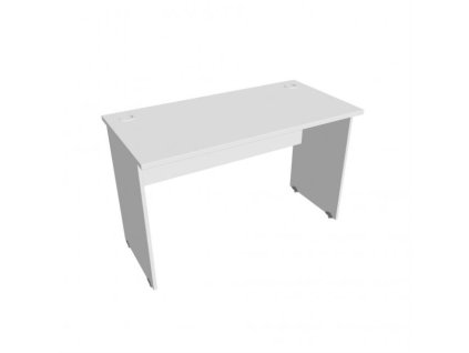 Pracovný stôl Gate, 120x75,5x60 cm, biely/biely