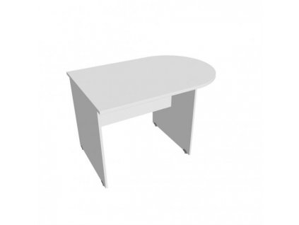 Doplnkový stôl Gate, 120x75,5x80 cm, biely/biely