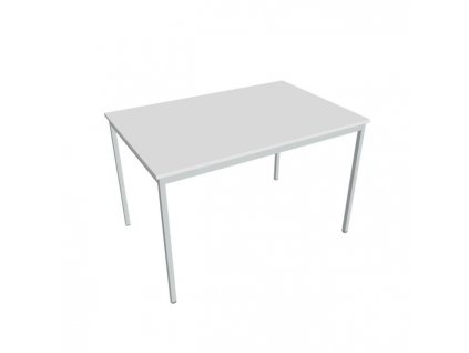 Jedálenský stôl Hobis, 120x75x80 cm, biely