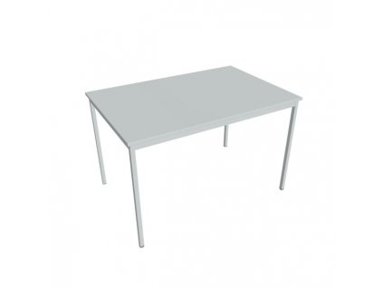 Jedálenský stôl Hobis, 120x75x80 cm, sivý