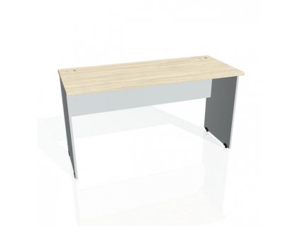 Pracovný stôl Gate, 140x75,5x60 cm, agát/sivý