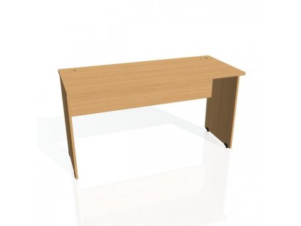 Pracovný stôl Gate, 140x75,5x60 cm, buk/buk