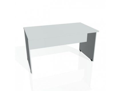 Rokovací stôl Gate, 140x75,5x80 cm, sivá/sivá