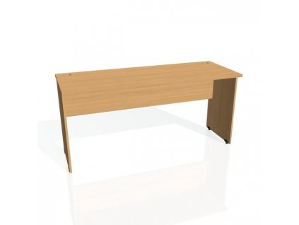 Pracovný stôl Gate, 160x75,5x60 cm, buk/buk
