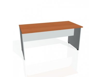 Rokovací stôl Gate, 160x75,5x80 cm, čerešňa/sivá