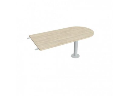 Doplnkový stôl Gate, 160x75,5x80 cm, agát/kov
