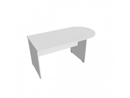 Doplnkový stôl Gate, 160x75,5x80 cm, biely/biely