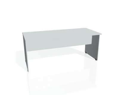 Rokovací stôl Gate, 180x75,5x80 cm, sivá/sivá