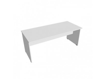 Rokovací stôl Gate, 180x75,5x80 cm, biely/biely