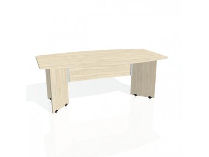 Rokovací stôl Gate, 200x75,5x110 cm, agát/agát