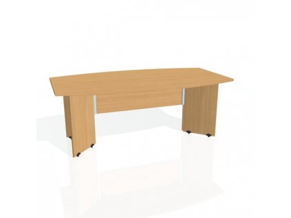 Rokovací stôl Gate, 200x75,5x110 cm, buk/buk