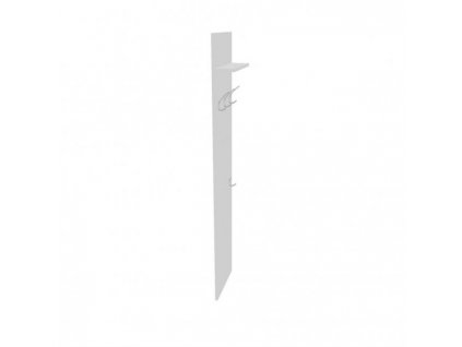 Vešiaková stena Hobis, 185 cm, biela