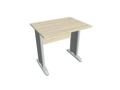 Pracovný stôl Cross, 80x75,5x60 cm, agát/kov