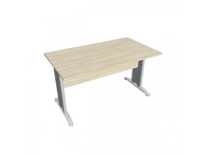 Rokovací stôl Cross, 140x75,5x80 cm, agát/kov
