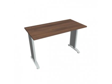 Pracovný stôl Flex, 120x75,5x60 cm, orech/kov