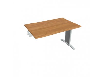 Rokovací stôl Flex, 120x75,5x80 cm, jelša/kov