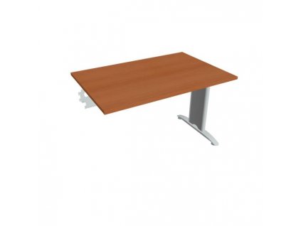 Rokovací stôl Flex, 120x75,5x80 cm, čerešňa/kov