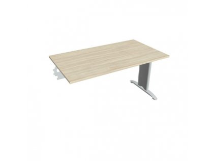 Rokovací stôl Flex, 140x75,5x80 cm, agát/kov