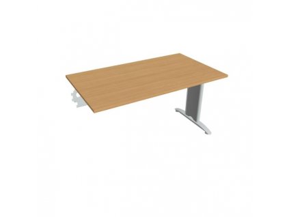 Rokovací stôl Flex, 140x75,5x80 cm, buk/kov