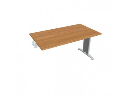 Rokovací stôl Flex, 140x75,5x80 cm, jelša/kov