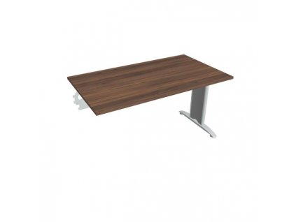 Rokovací stôl Flex, 140x75,5x80 cm, orech/kov
