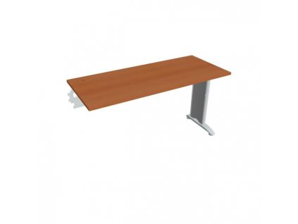 Pracovný stôl Flex, 140x75,5x60 cm, čerešňa/kov