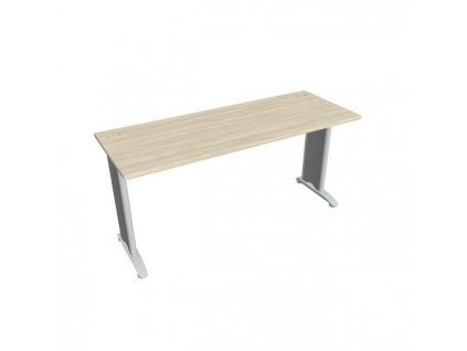 Pracovný stôl Flex, 160x75,5x60 cm, agát/kov