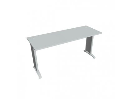 Pracovný stôl Flex, 160x75,5x60 cm, sivý/kov