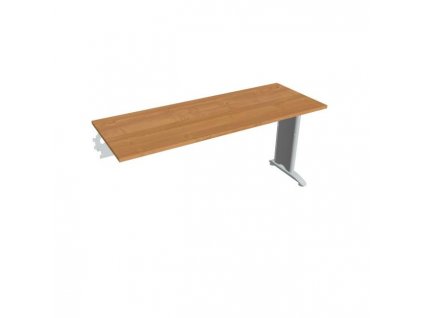 Pracovný stôl Flex, 160x75,5x60 cm, jelša/kov
