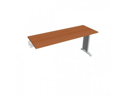 Pracovný stôl Flex, 160x75,5x60 cm, čerešňa/kov
