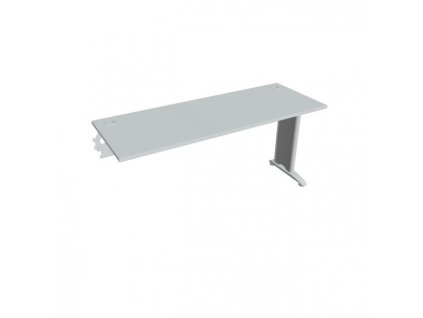Pracovný stôl Flex, 160x75,5x60 cm, sivý/kov