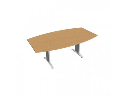 Rokovací stôl Flex, 200x75,5x110 cm, buk/kov