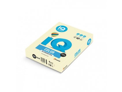 Farebný papier IQ color vanilkový BE66, A4, 80g