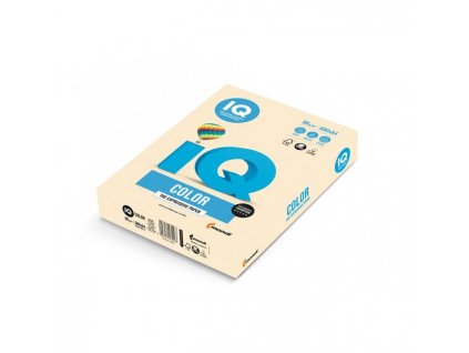 Farebný papier IQ color krémový CR20, A4, 80g