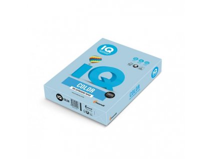 Farebný papier IQ color ľadovomodrý OBL70, A4, 80g