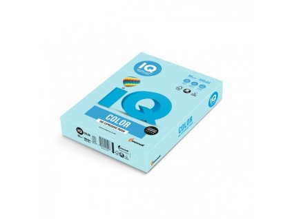 Farebný papier IQ color strednemodrý MB30, A4, 80g