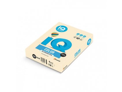 Farebný papier IQ color krémový CR20, A4, 160g