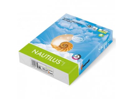 Kopírovací papier Nautilus Classic recyklovaný A4, 80g, CIE 112