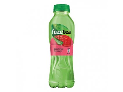 Zelený ľadový čaj FUZETEA Aloe vera a jahoda 12 x 0,5 ℓ