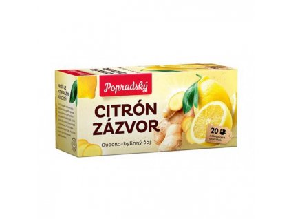 Čaj BOP ovocný citrón, zázvor 40g