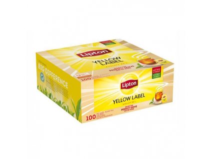 Čaj Lipton čierny Yellow Label 100 x 2g