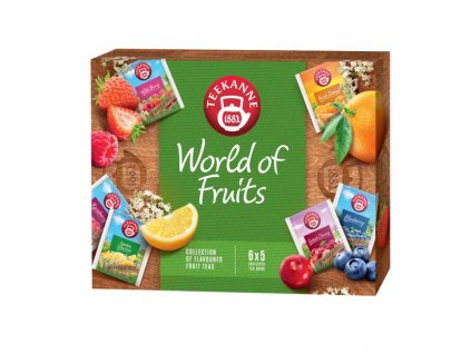 Kolekcia čajov TEEKANNE World of Fruits HB 68,75 g