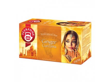 Čaj TEEKANNE Ginger & Curcuma HB 20 x 1,6 g