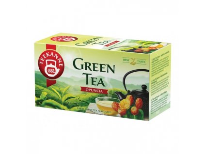 Čaj TEEKANNE zelený Opuncia HB 20 x 1,75 g