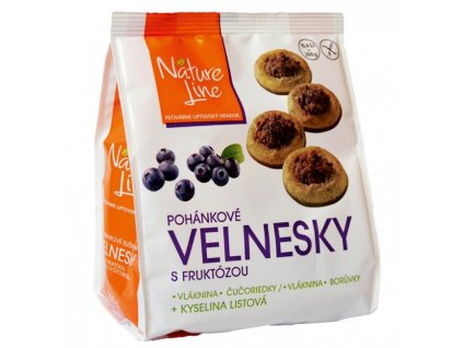 NATURE LINE sušienky pohánkové VELNESKY 200g