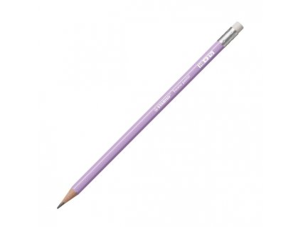 Ceruzka STABILO Swano Pastel HB s gumou pastel fialová
