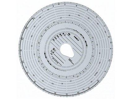 Tachog. kotúče Kienzle 180-24 4B, 100ks