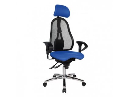 Kancelárska stolička SITNESS 45 modrá
